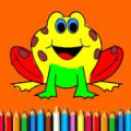 BTS Funny Frog Coloring Book